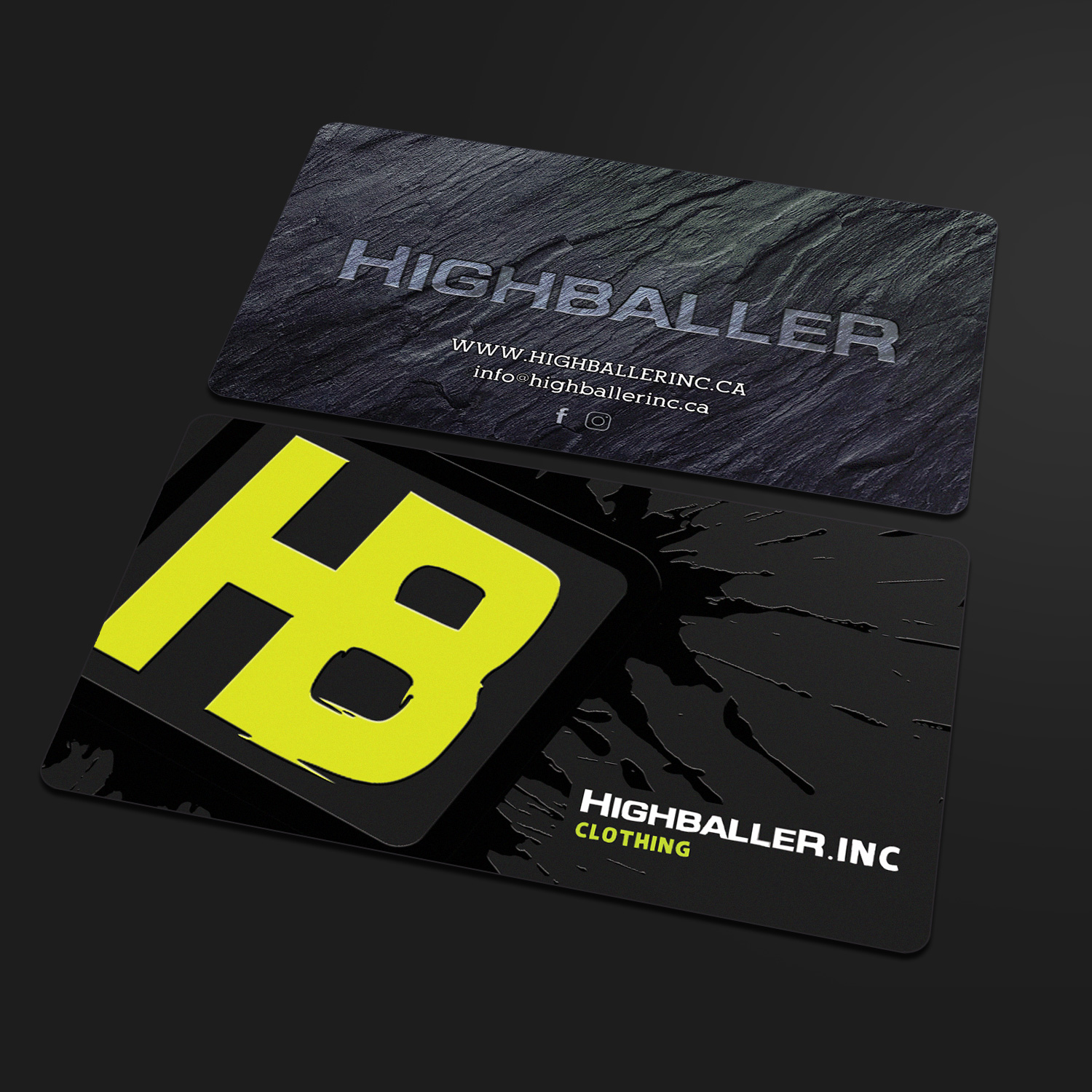 Business Card Design by Sandaruwan for Highballer Inc | Design #28383511