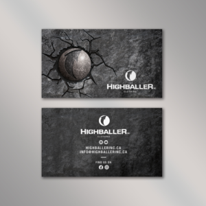 'Highballer Inc' Business Cards  | Business Card Design by Vishwa Basnayake