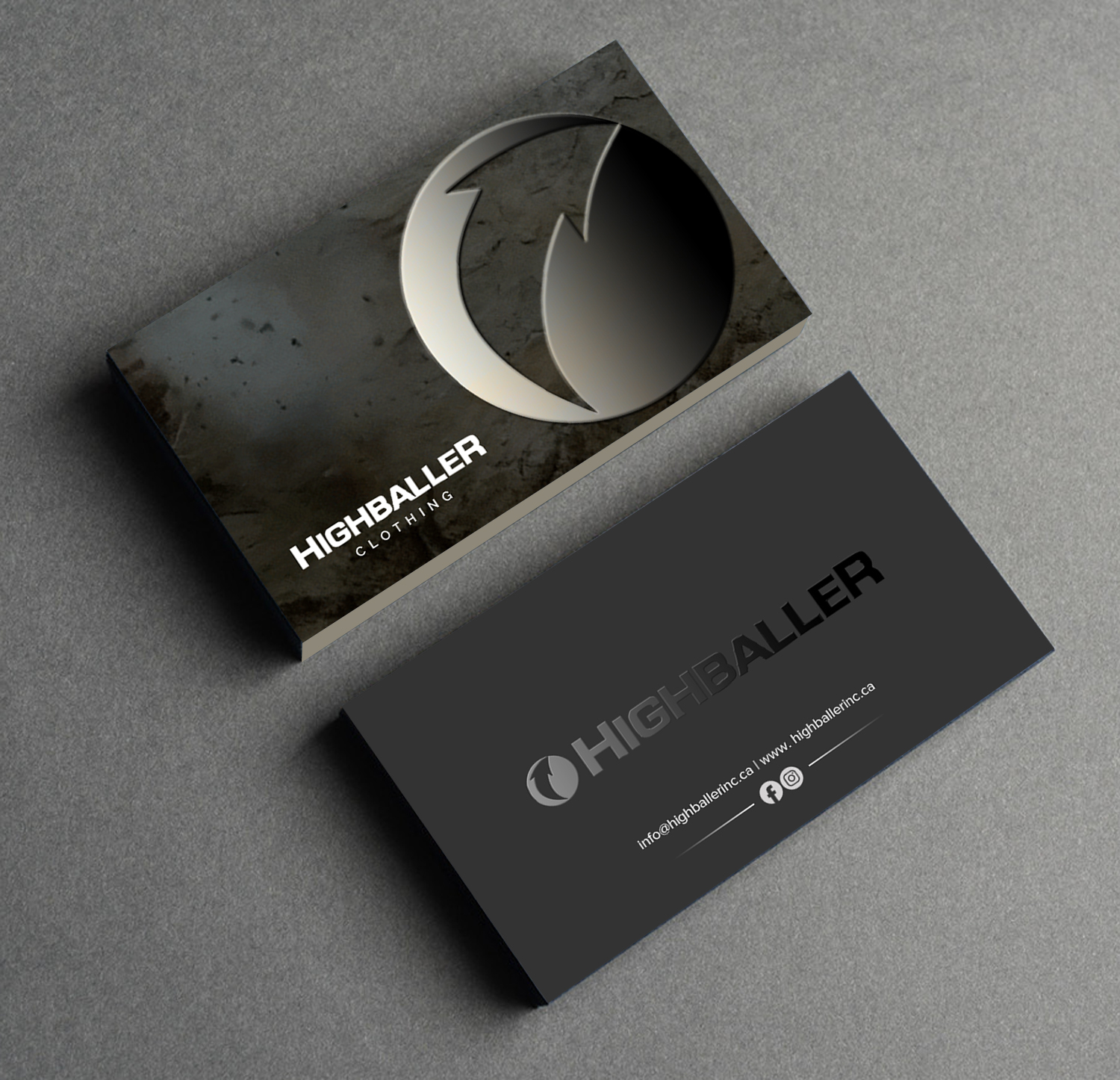 Business Card Design by chandrayaan.creative for Highballer Inc | Design #28379727