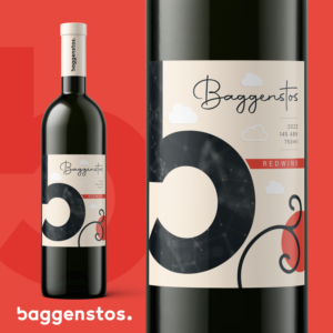 Red Wine Label Design for Baggenstos / Settemaggio | Label Design by SAI DESIGNS