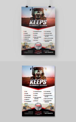 Heavy Duty Repairs Poster | Flyer-Design von ZeneFashions