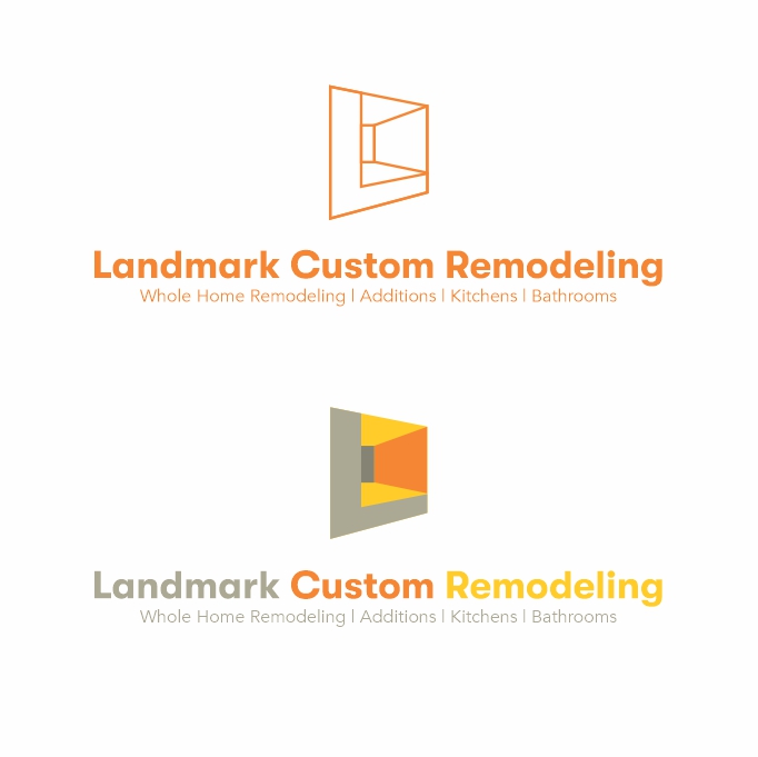 Logo-Design von joshgraph für Landmark Custom Remodeling | Design #28402074