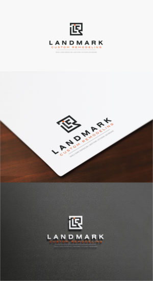 Logo-Design von IMilenovic für Landmark Custom Remodeling | Design #28392961