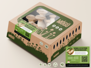 Mógu, a Gourmet and Medicinal Mushroom company in Egypt, is looking for packaging design. | Packaging Design by Navisol Creatives