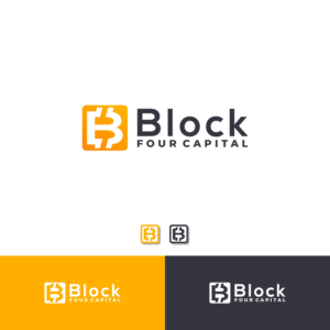 Option #1 Block Four Capital and Option #2 Block 4 Capital | Logo Design by alitjuara