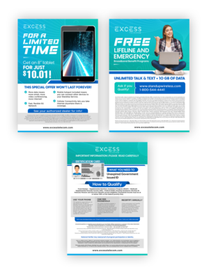 Telecom company needs marketing flyers | Flyer Design by debdesign