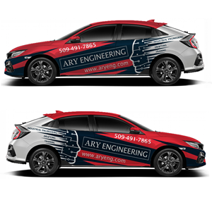 Car Wrap Design by R1N_DSGN