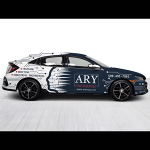 Industrial Engineering firm needs a new wrap | Car Wrap-Design von haru_ichiban