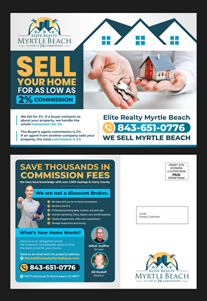 Postcard for elite realty | Postcard Design by SAI DESIGNS