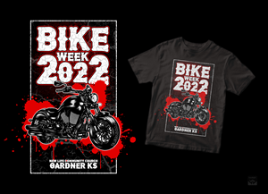 Bike Week 2022 Motorcycle T-Shirt | T-shirt Design by NHRST