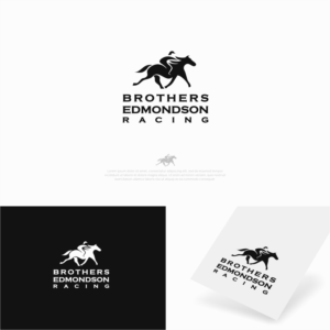 Some combination of Brothers Edmondson Racing and BER. One thing to thing about would be the ability to separate the Iniitals from the wording if we wanted to. | Logo Design by CKS d e s i g n