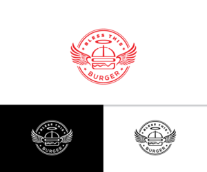 Bless this burger | Logo-Design von Logo Stock