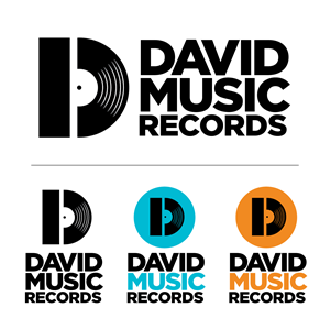 DAVID MUSIC RECORDS | Logo-Design von 50ft Monkey