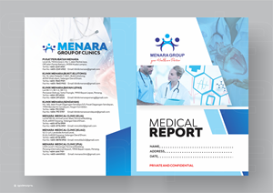 MENARA GROUP OF CLINICS  | Stationery Design by Prince Genesis