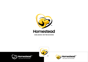 Homestead Golden Retrievers | Logo-Design von ~idiaz~