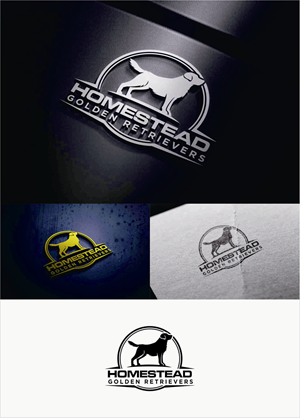 Logo-Design von akhmad mukhlas 2 für Homestead Golden Retrievers | Design #28506078