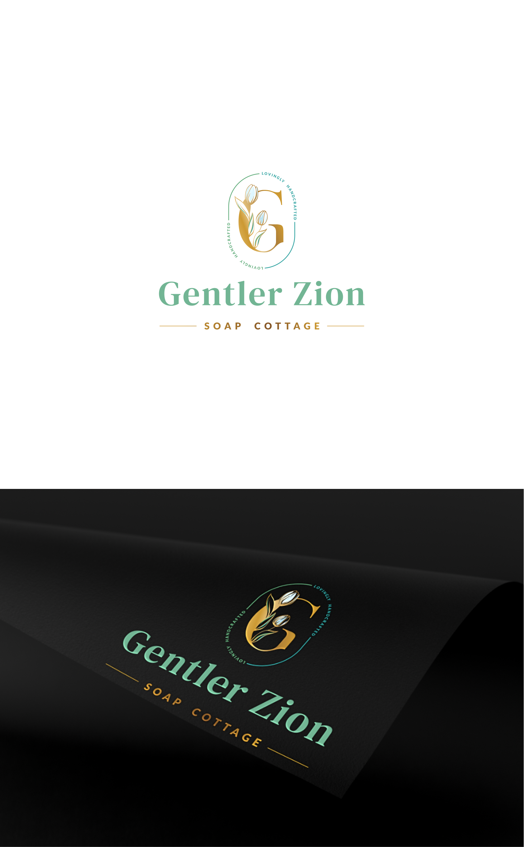 Logo Design by *mary for Gentler Zion Soap Cottage | Design #28515596