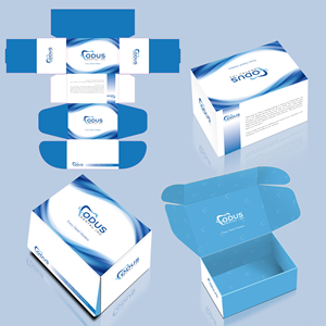 Dental Lab Delivery Box Design 163x115x97mm | Packaging Design by Sajal Samaddar