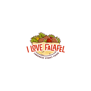 I love falafel  | Logo Design by Daisy Graphics