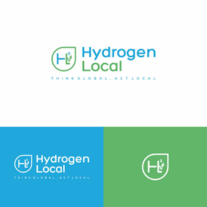 Hydrogen Local - Think Global, Act Local | Logo Design by Ashani Bhattacharya