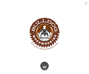 Bulldog Woodworking | Logo Design by D_Mantra