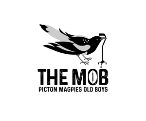 The Mob - Picton Magpies Old Boys | Logo Design by vincent.designpro