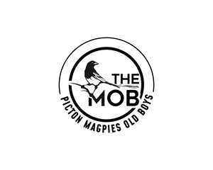 The Mob - Picton Magpies Old Boys | Logo Design by Janna Design™