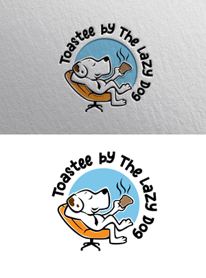 Toastee by The Lazy Dog | Logo Design by LogoPoko