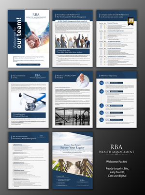 Prospective Client Introduction Brochure/Packet | Flyer Design by OwnDesign