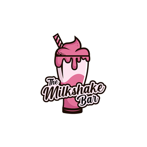 The Milkshake Bar (with “a dessert destination” below text) | Logo Design by ArtisticQuest