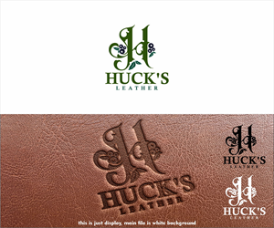 Huck's Leather | Logo-Design von alkaline