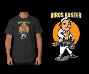 VIRUS HUNTER | T-Shirt-Design von cithuwill