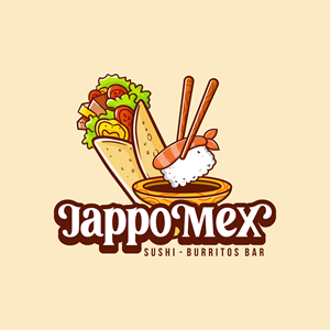 JappoMex Sushi-Burritos Bar | Logo Design by Artdeka