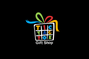 TIC-TAC-TOE (Tag line: Gift Shop) | Logo Design by Roger B.