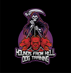 Hounds From Hell Dog Training. | Logo Design by Artdeka