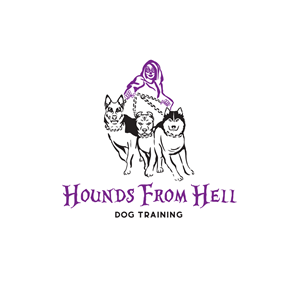 Hounds From Hell Dog Training. | Logo-Design von Samantha Ward Design