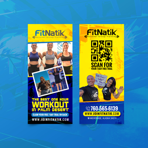 LOUD Fitness Facility needs a LOUD - Rack Card -  created | Flyer Design by chandrayaan.creative