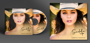 Saddle Up - Sabrina Durante (Artwork) | CD Cover Design by Graphic Storm