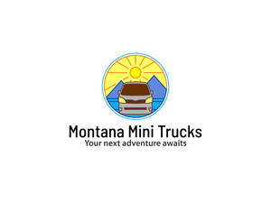 Montana Mini Trucks Your next adventure awaits | Logo Design by BNdesigner