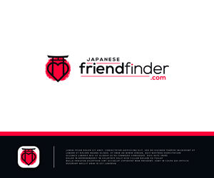 japanesefriendfinder.com | Logo-Design von ecorokerz