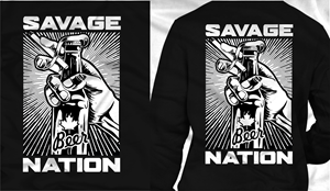 Savage Nation | T-Shirt-Design von Yakuza20