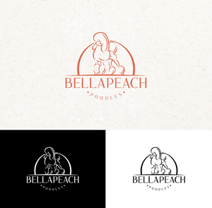 BellaPeach Poodles | Logo-Design von Logo Stock