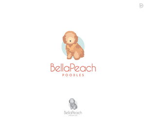 BellaPeach Poodles | Logo-Design von D_Mantra