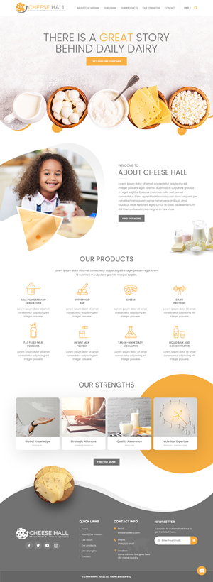 Dairy Trading Comany needs a new website | Web Design by nzdesigners