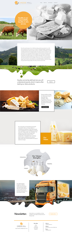 Web Design by subhalaxmi  khamari for Cheesehall BV | Design #28616746