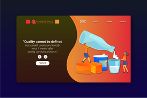 Web Design by Muhammad 130 for Cheesehall BV | Design #28623477