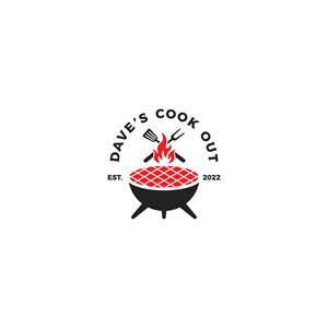 Dave's Cook Out | Logo Design by CLVRLY