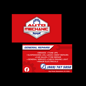 Auto Mechanic business card | Business Card Design by JKIANN08