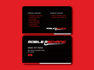 Auto Mechanic business card | Business Card Design by dhamkith