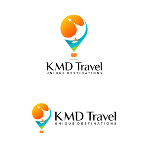 KMD Travel - unique destinations | Logo-Design von Keita.